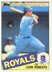 1985 Topps Baseball Cards      217     Leon Roberts